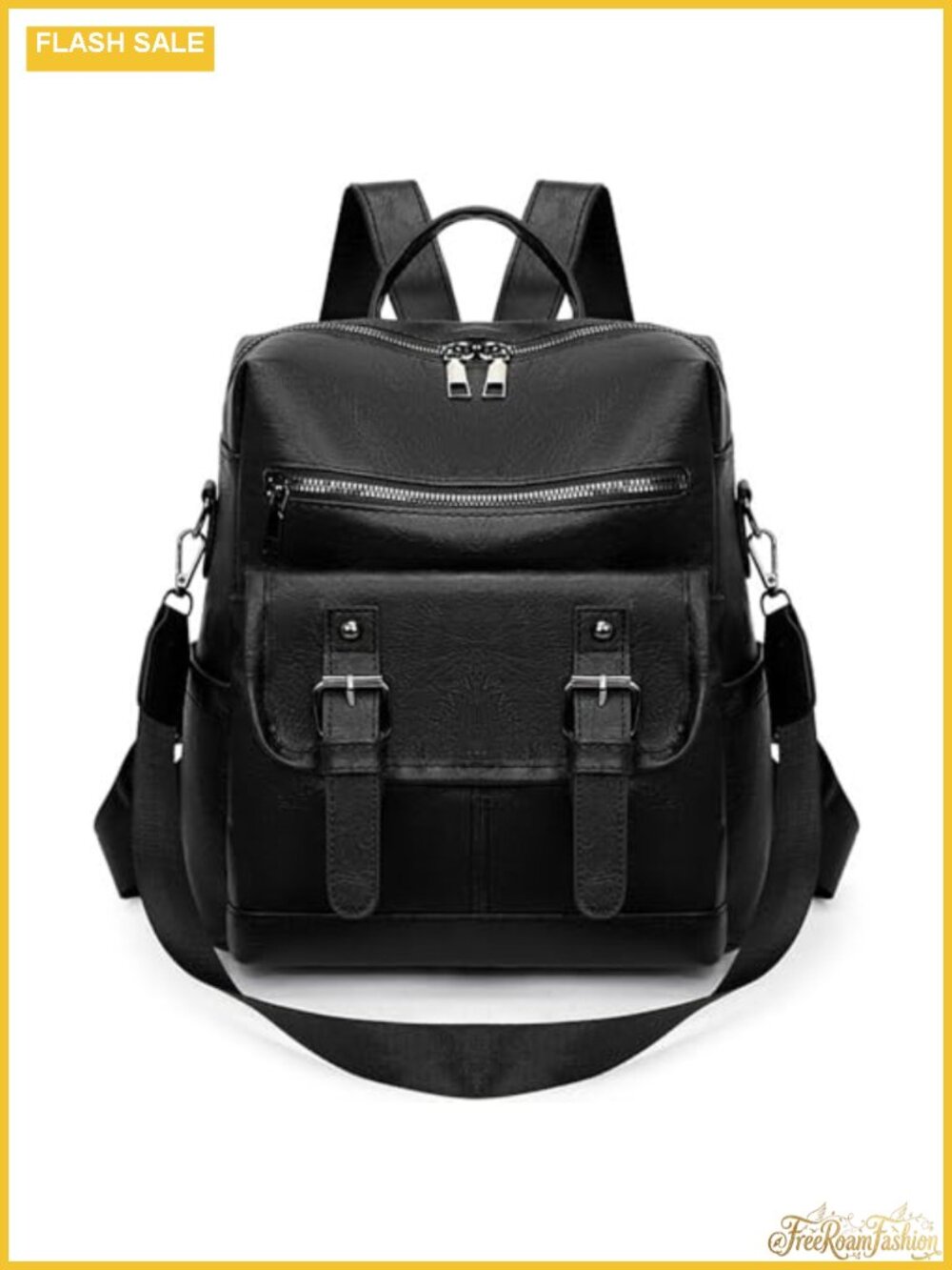 Faux Leather Backpack Purse with Tassel Women Travel Daypack Handbag